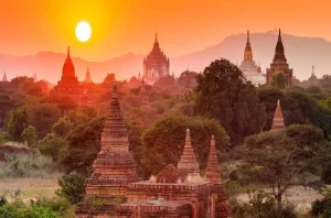Bagan - antigua capital en Birmania