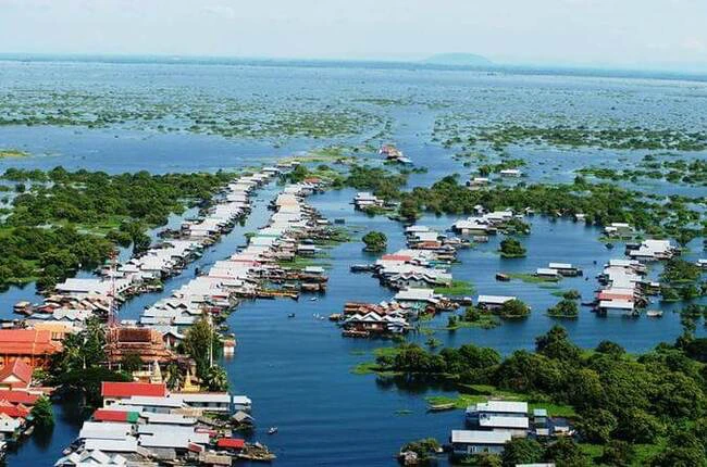 Tonle Sap desde arriba