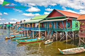 Kampong Pluk en Camboya