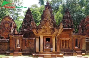 Templo de Banteay SRei en Camboya