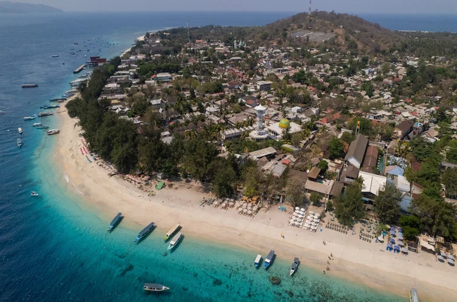 Gili - Isla desde arriba