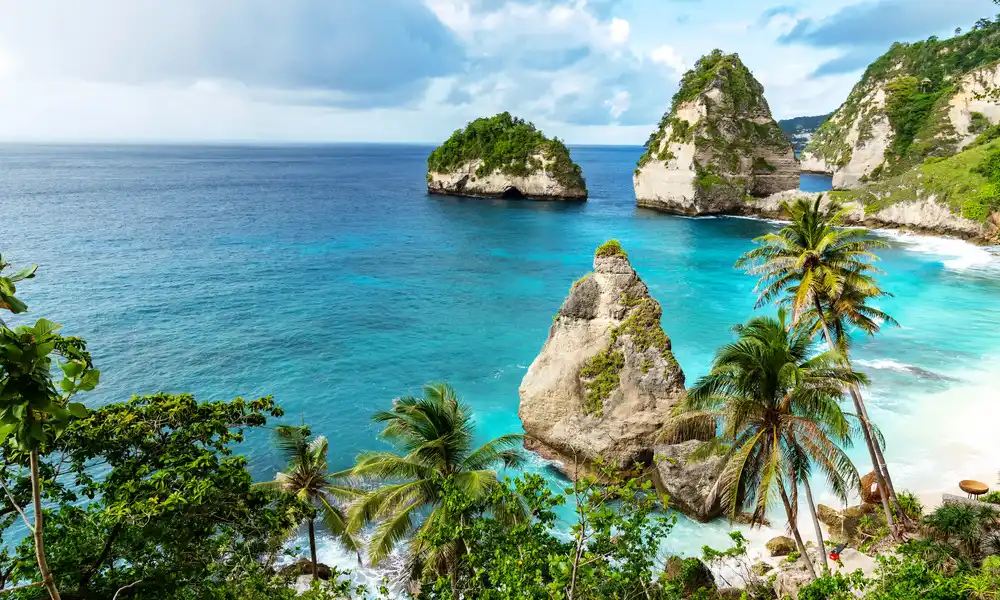 Disfrutar de una isla más famosa en Indonesia