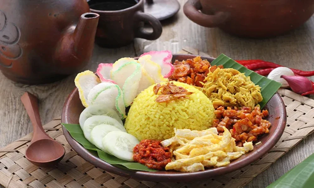 Nasi Kuning - toma en los festivales y eventos