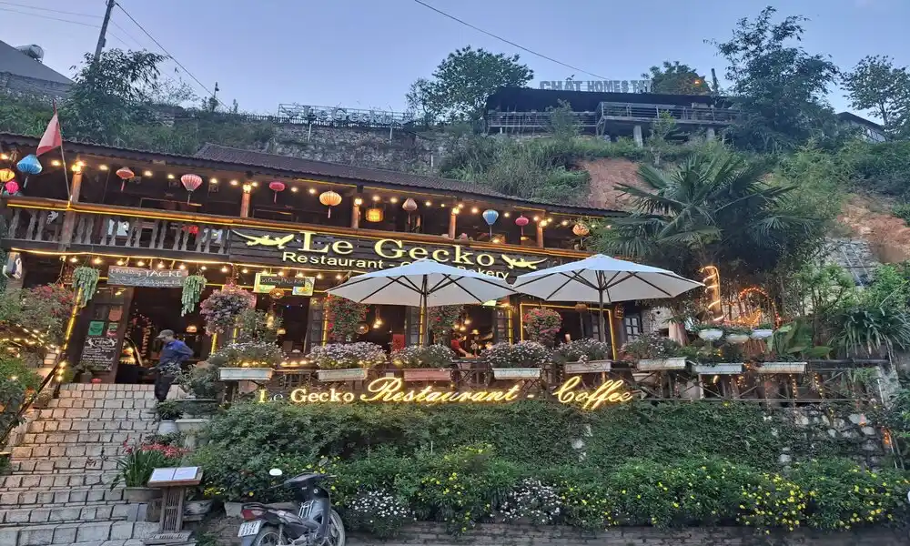 Le Gecko - Restaurante y café Sapa