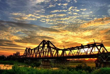 Hanoi - Puente de Long Bien