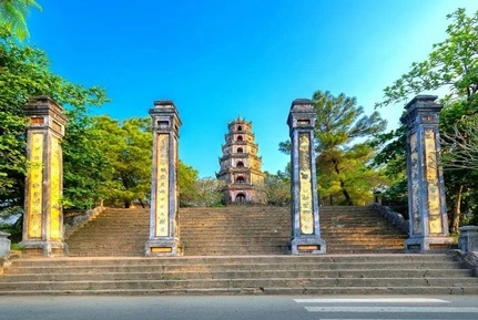 Hue - pagoda de Thien Mu