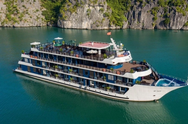 Bahía de Ha Long en crucero Rosy 2 días 1 noche