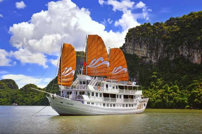 Bahía de Ha Long en crucero Peony 2 días 1 noche