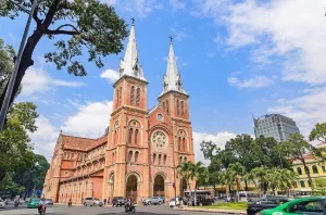 Ho Chi Minh - Catedral de Notre-Dame muy belle