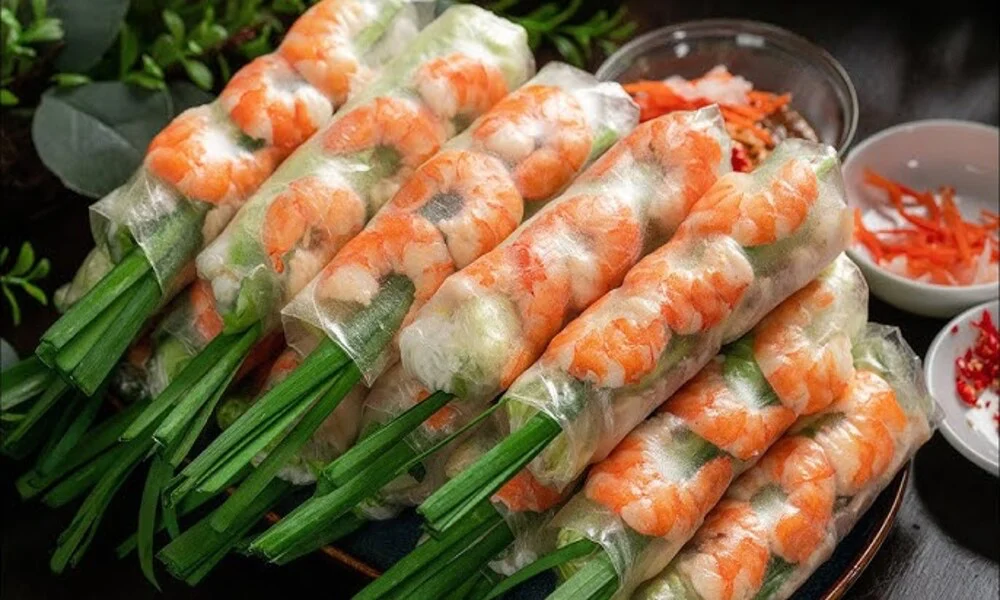 Nem cuon - Rollitos de primavera Vietnam