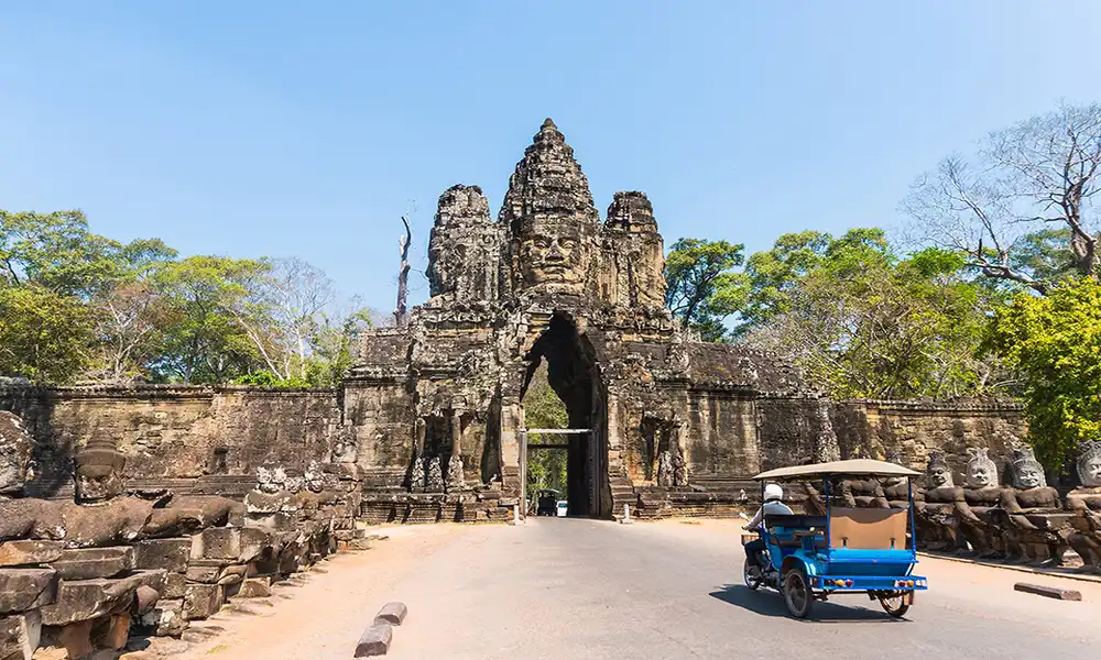 Angkor Thom en tiempo bueno