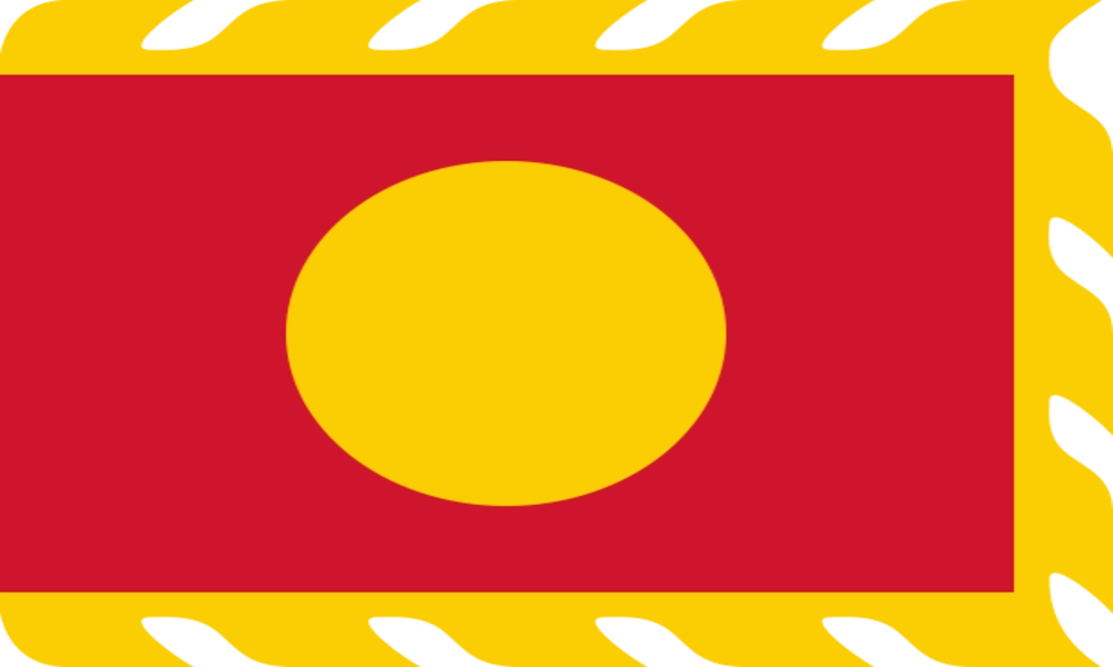 Bandera de Vietnam hacía la dinastía Tay Son