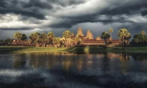 Camboya en lluvia