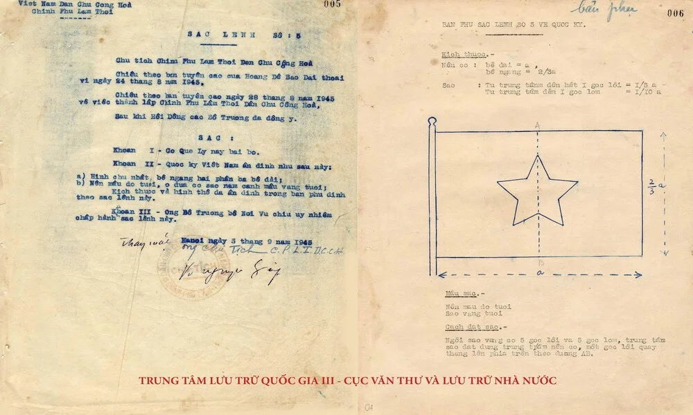 Diseño y significado de bandera de Vietnam