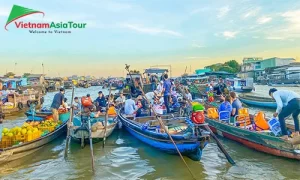 La flotante de Cai Rang