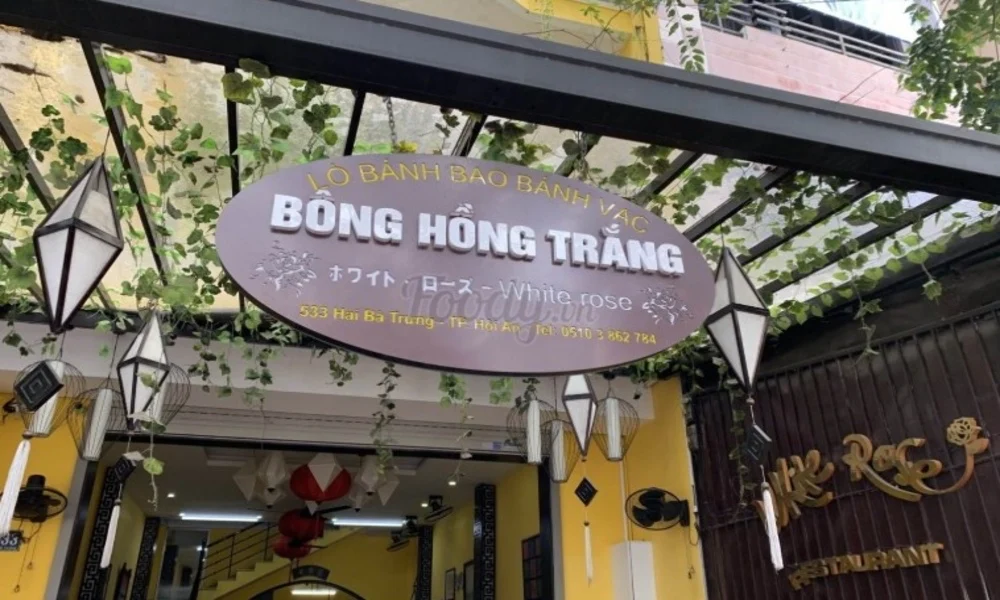 Restaurante de Bong Hong Trang (Rosa Blanca) - Hoian