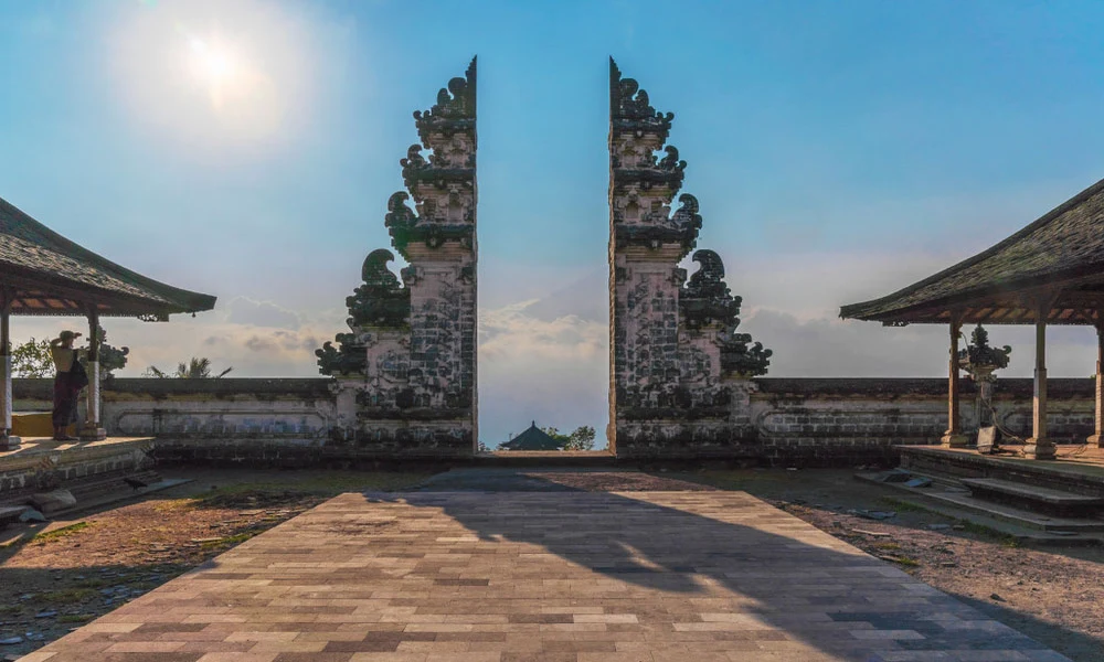 Templo de Lempuyang en Indonesia