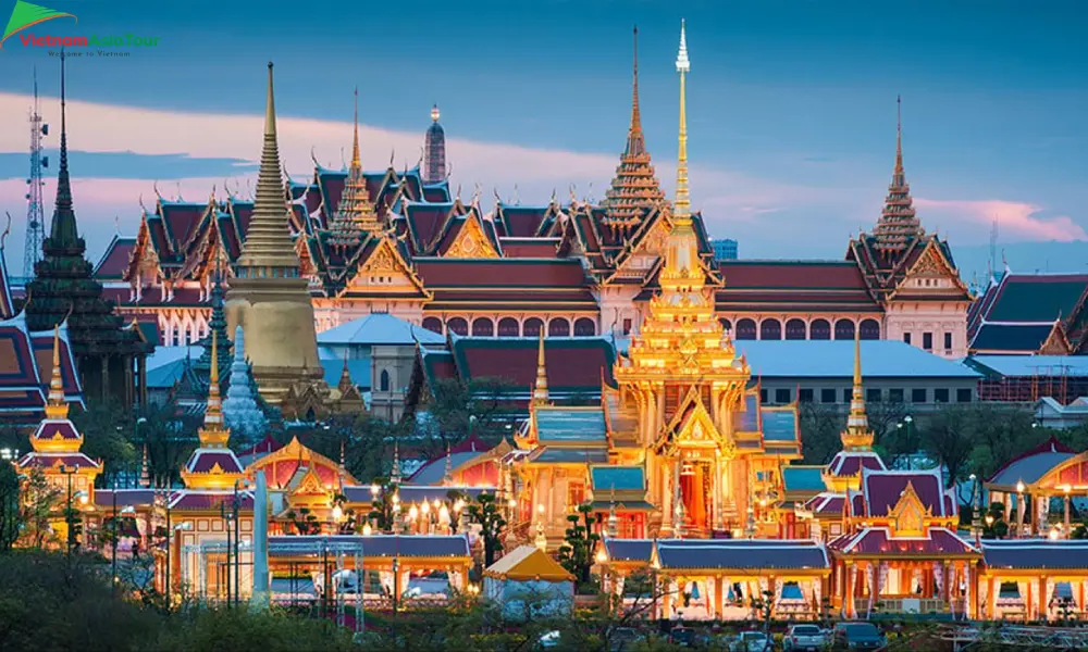 Ciudad de Bangkok en Tailandia