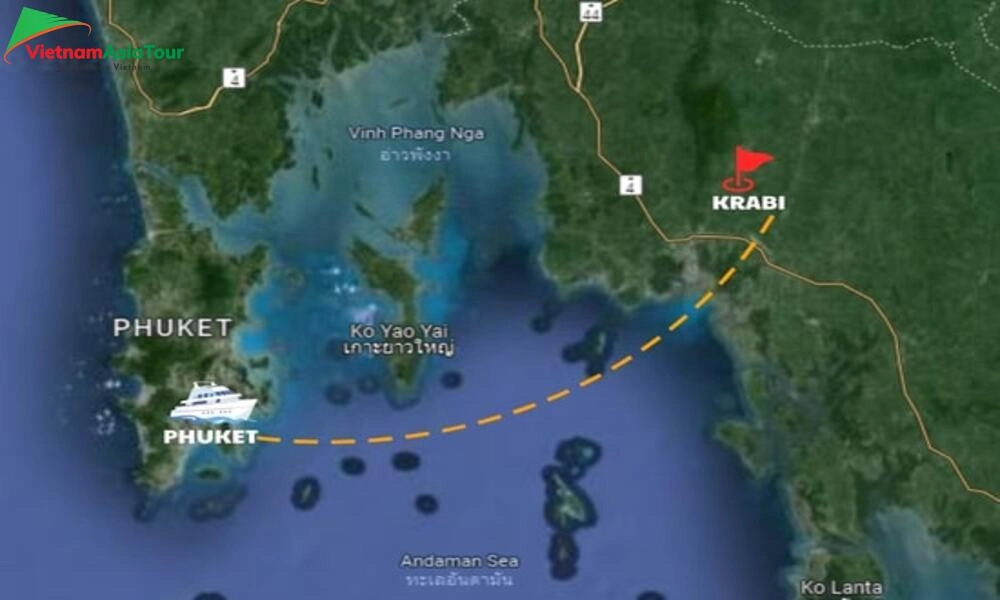De Krabi a Phuket