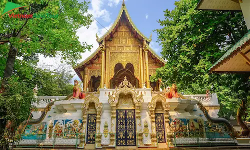 El templo de Wat Ku Tao