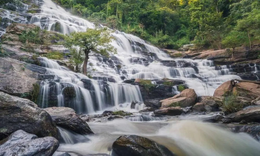 La cascada Mae Ya