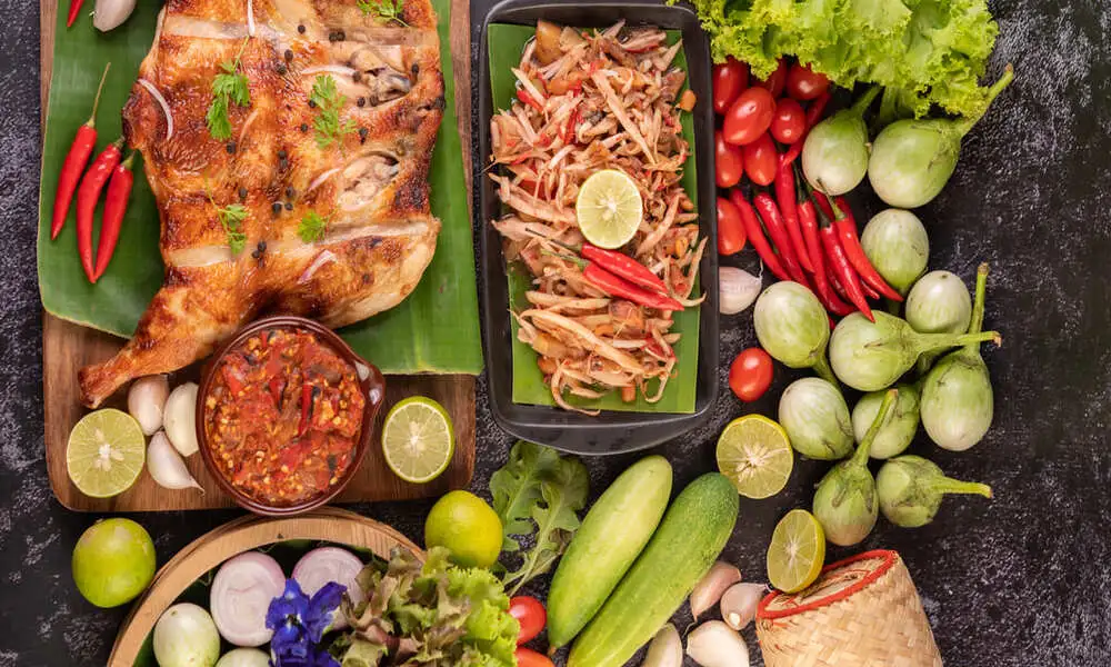 La diversidad de comida