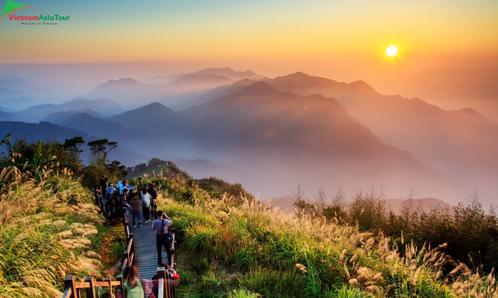 La vista desde Parque Nacional Doi Inthanon