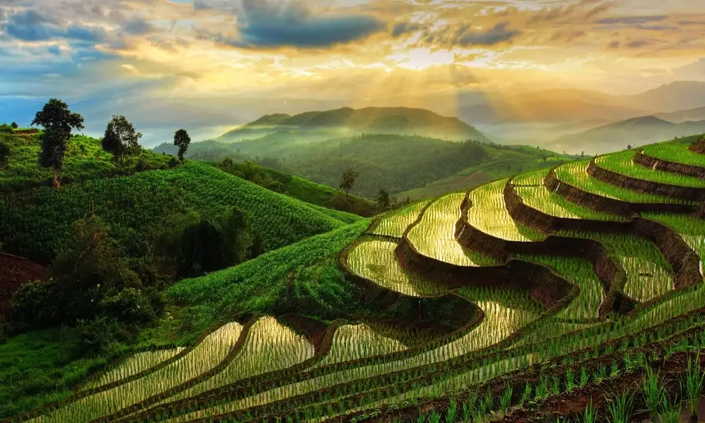 Las montanas en Chiang Mai