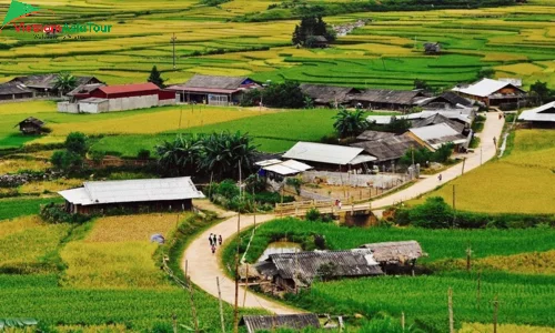 Los pueblos locales en Mu Cang Chai