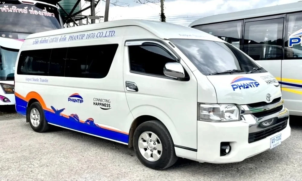 Minivan a Khao Sok