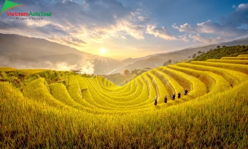 Mu Cang Chai en el tiempo ideal