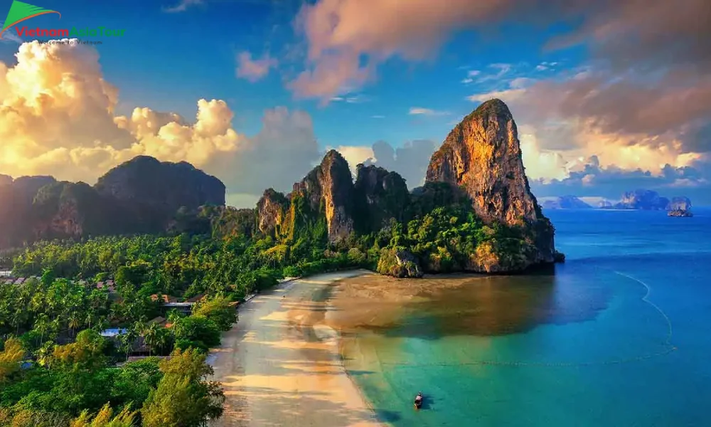 Playa Railay en provincia Krabi