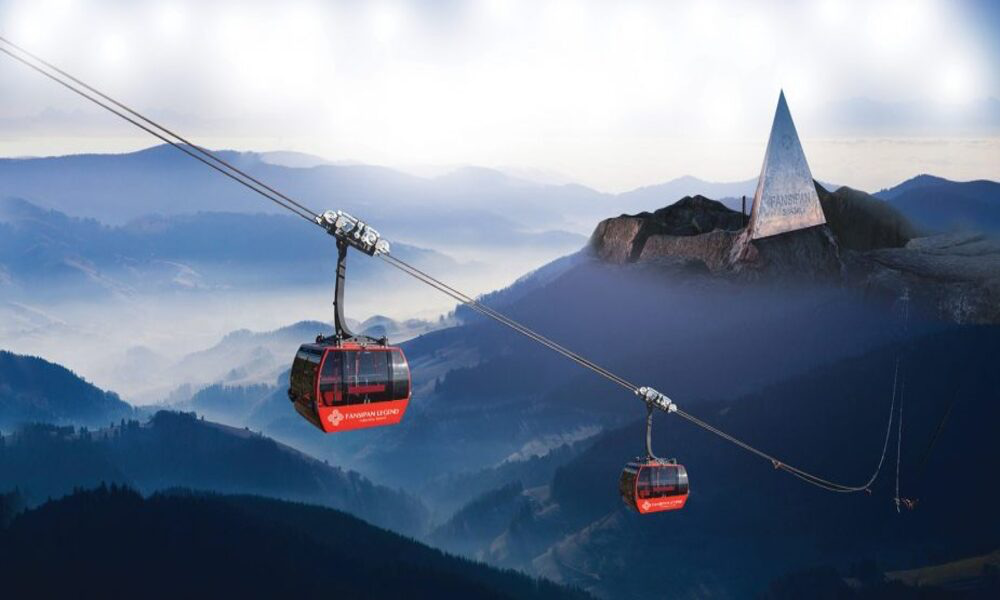 Teleférico al pico de Fansipan