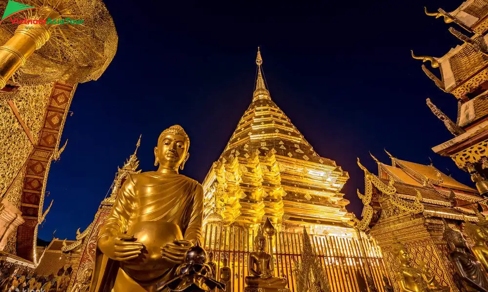 Wat Phra That Doi Suthep, el centro budista