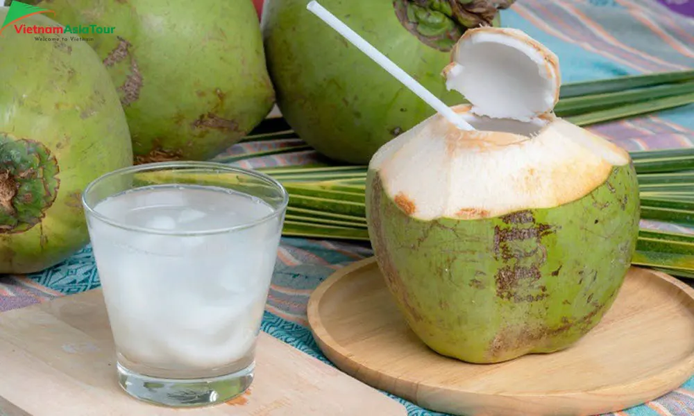 Agua de coco fresca