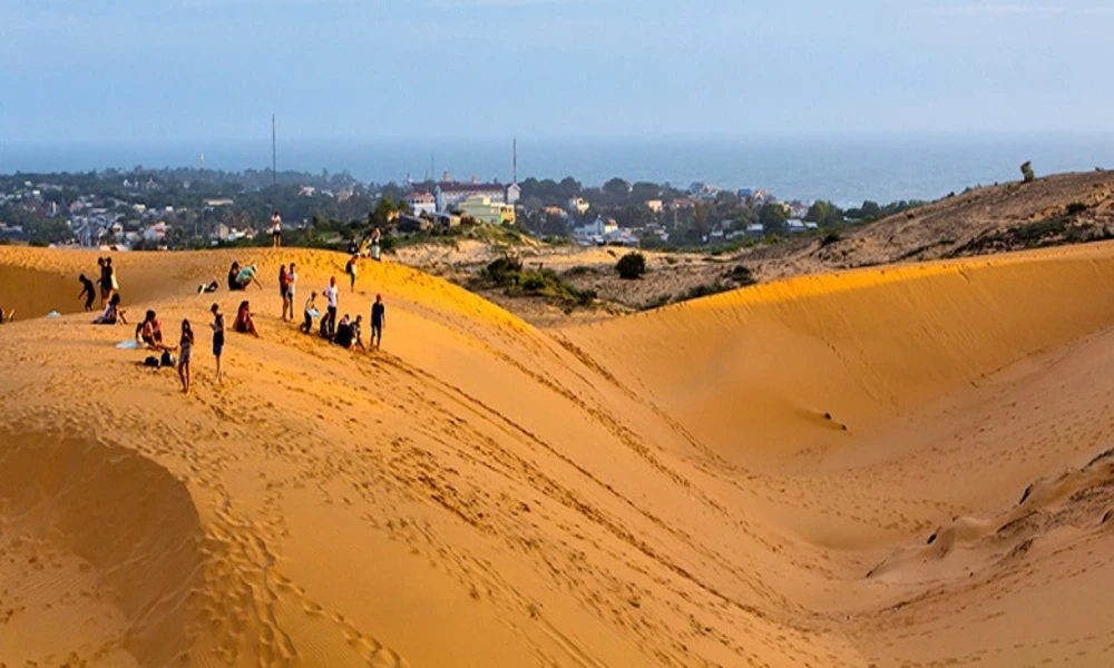 Dunas de arena roja especiales