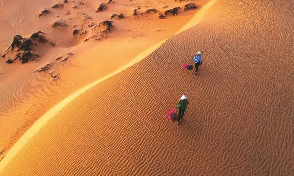 Dunas de arena voladoras famosas