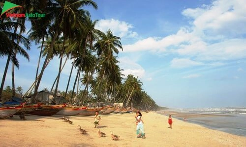 La playa de Rang en Mui Ne