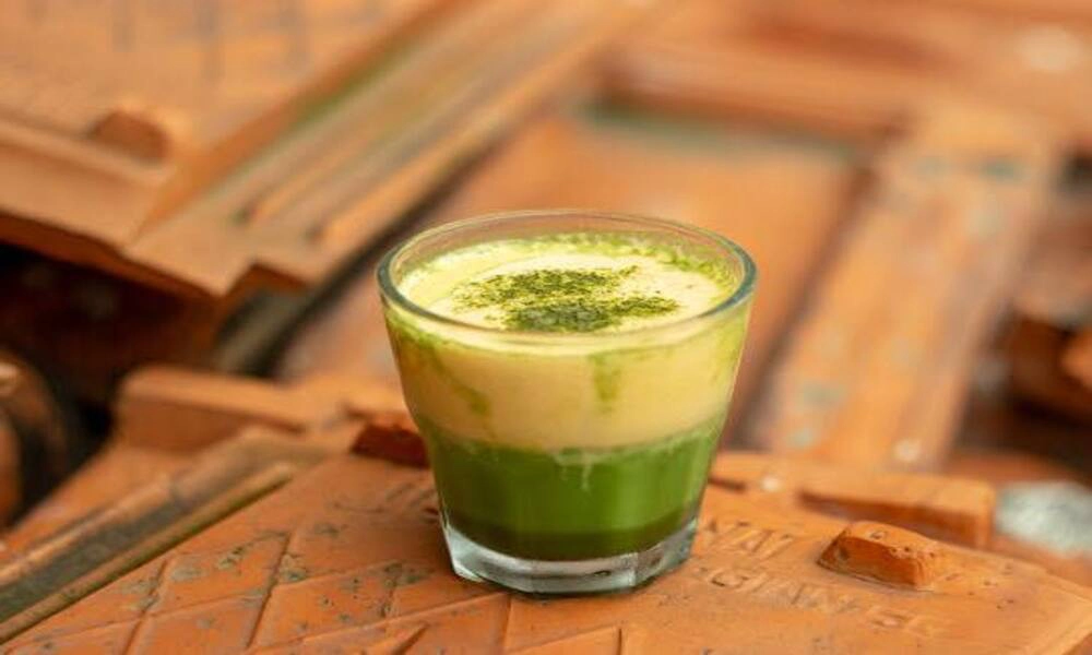 Matcha con huevo