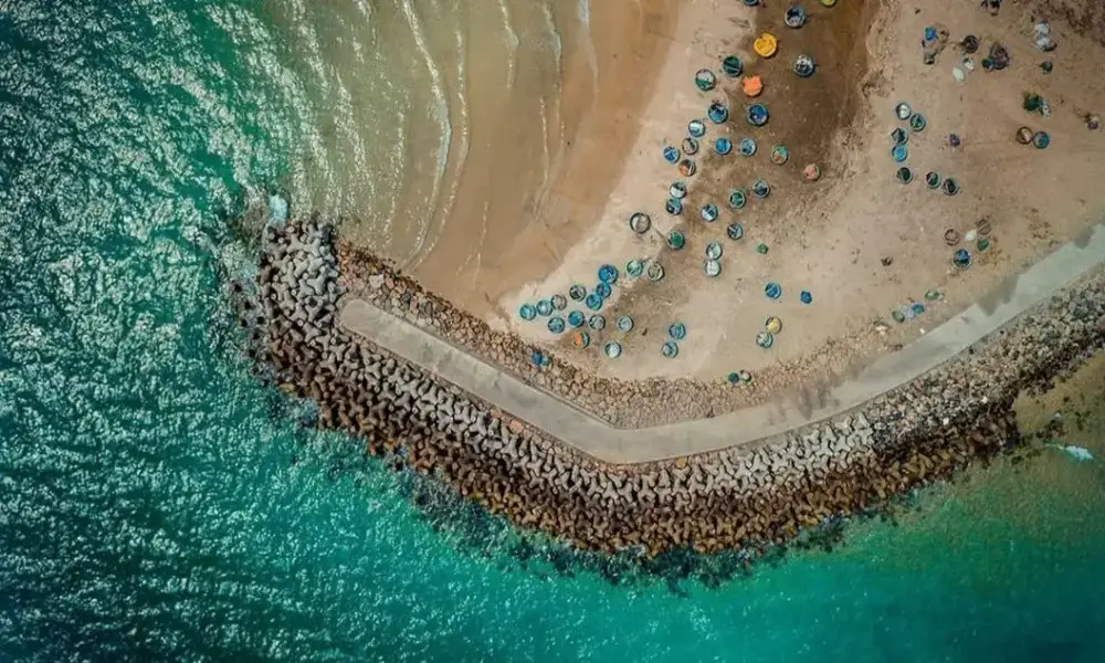 Pasajes de Mui Ne desde arriba