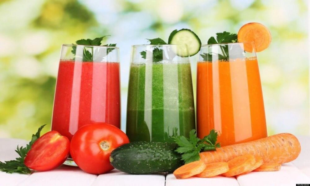 Zumo detox de verduras