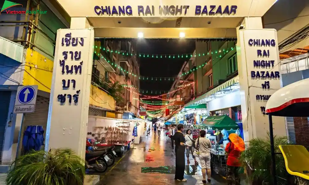 Bazar nocturno Chiang Rai