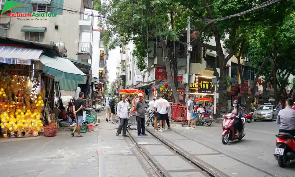 Camino a la calle del tren