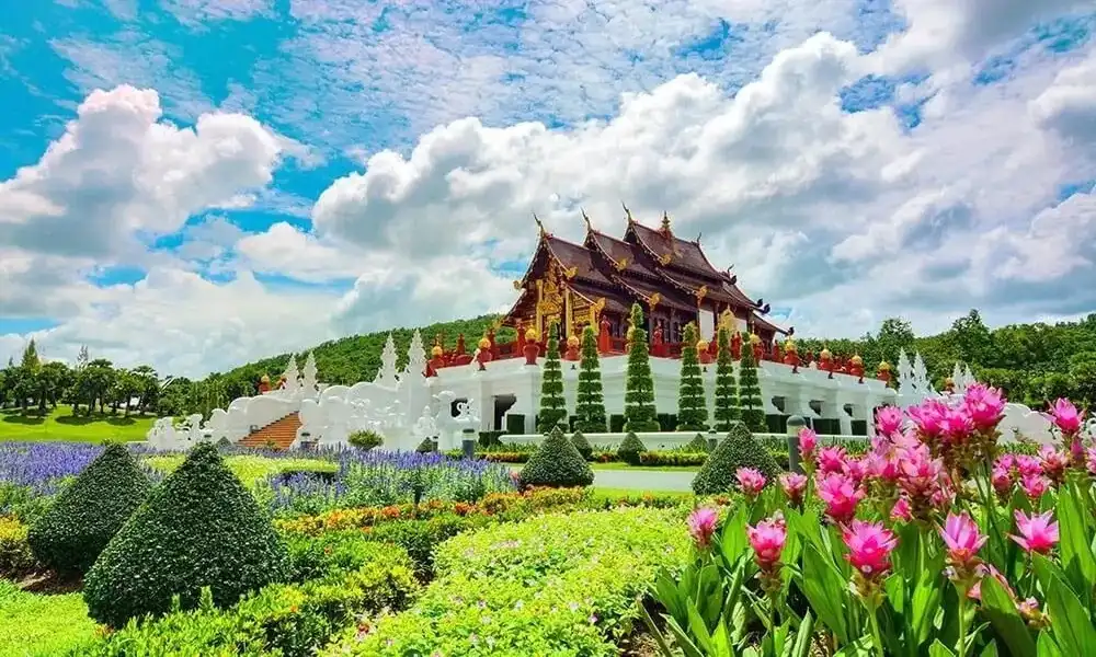 Chiang Rai en febrero-