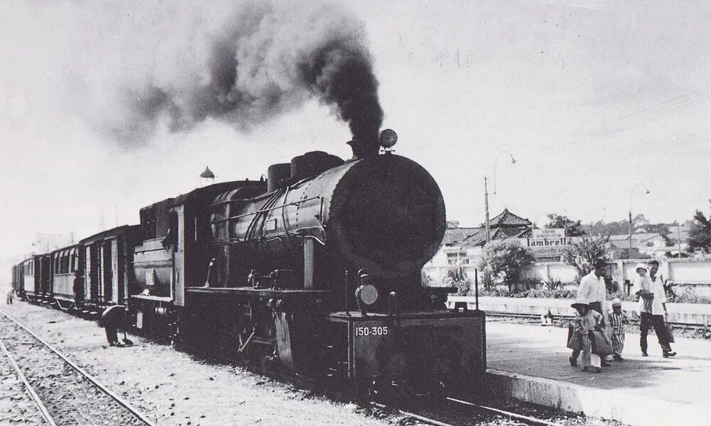 Ferrocarril de Hanói durante el período colonial francés