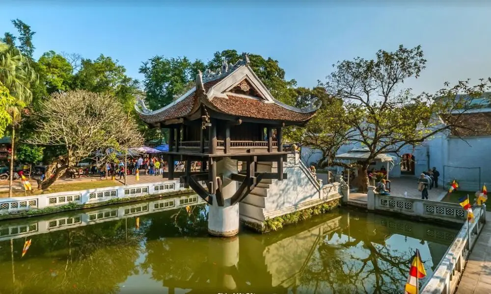 Pagoda del pilar único en Hanói
