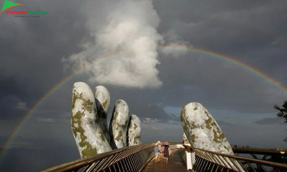 Puente Dorado en invierno