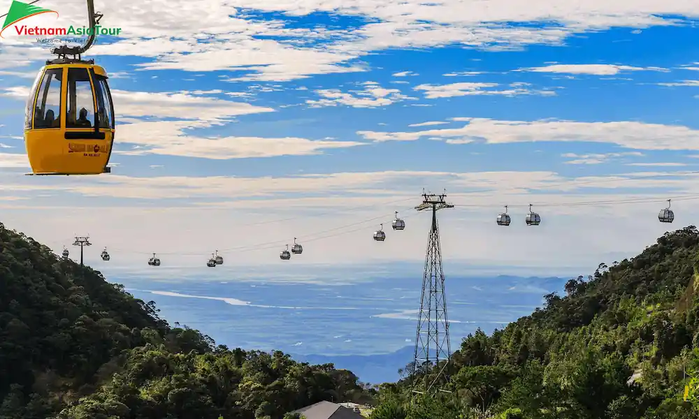 Teleférico en Ba Na Hills