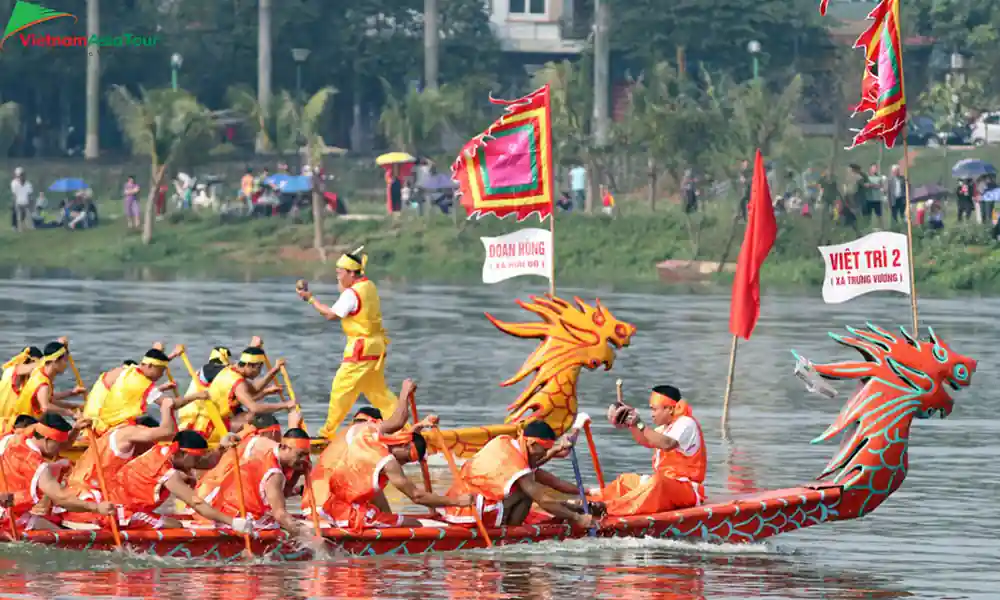 Actividad en las fiestas en Vietnam