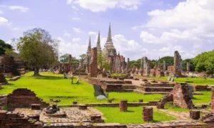 Ayutthaya en buen tiempo